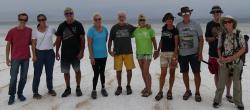Our tour group at Lake Assal, Djibouti
